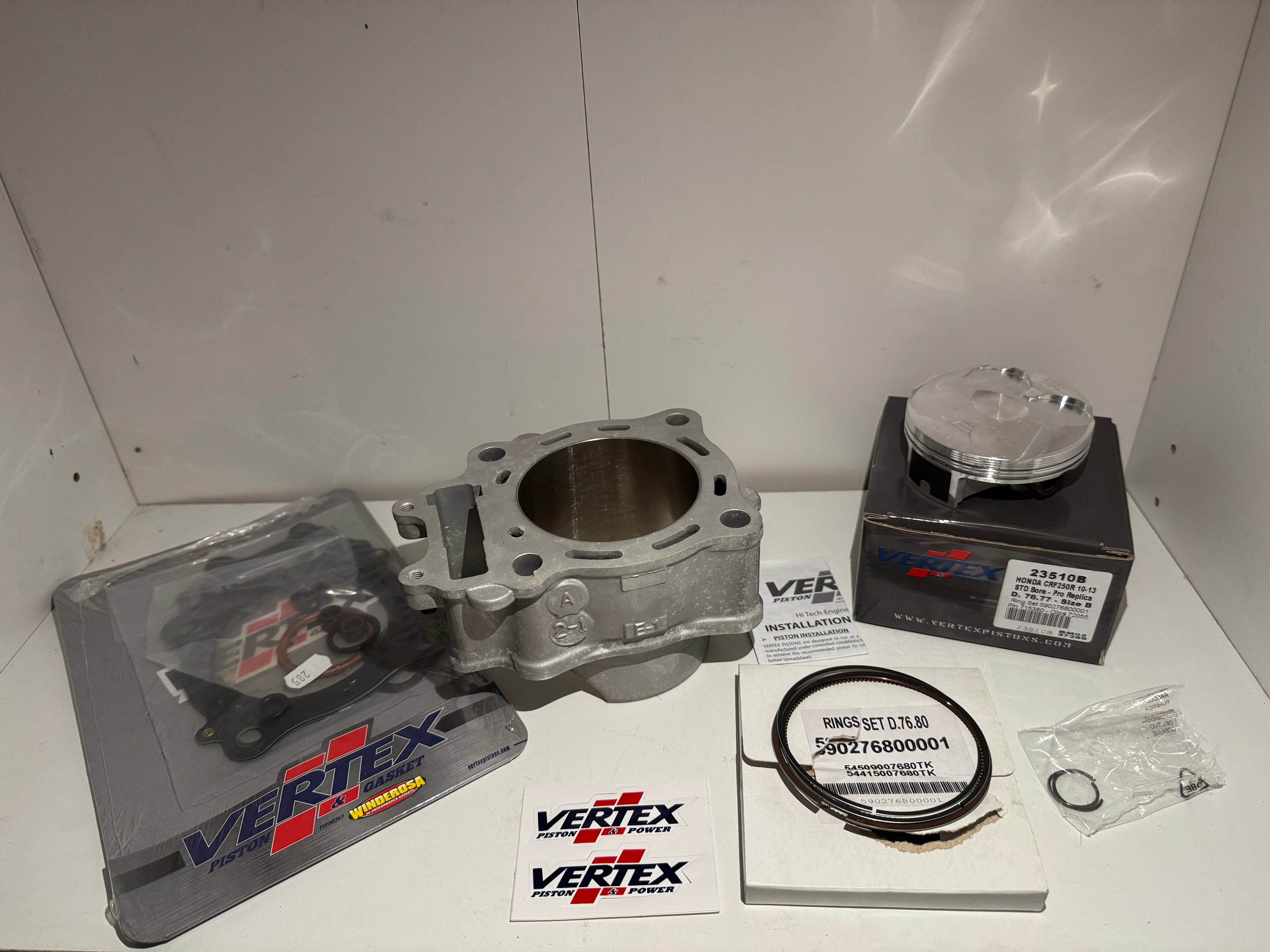 Kit cylindre piston works 250cc complet Crf 250r 2010-2013